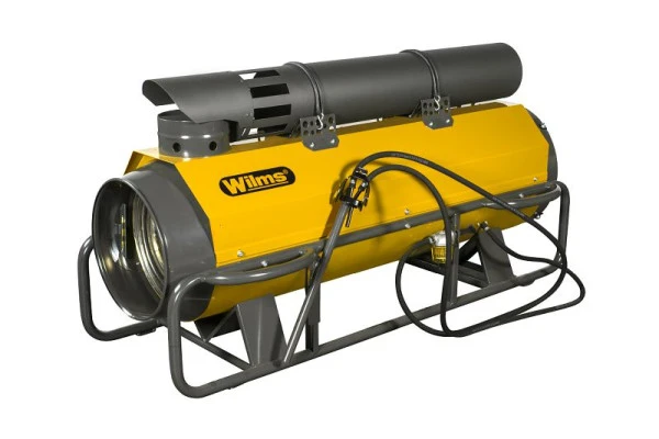 Turbine à air chaud Wilms avec acheminement des gaz d'échappement BV 140 1221140 se fournir à bas prix