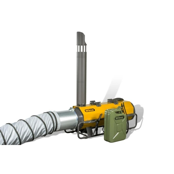 Turbine à air chaud Wilms avec acheminement des gaz d'échappement BV 140 1221140 se fournir à bas prix