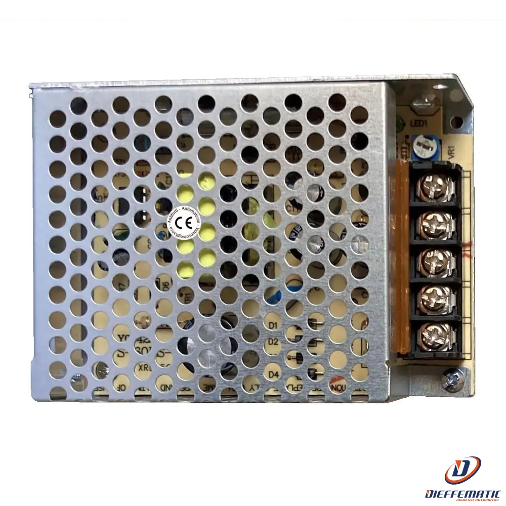 Alimentatore Carica Batterie Switching 220V Securvera Sv-Asc5Acbspc pour transport d'équipement