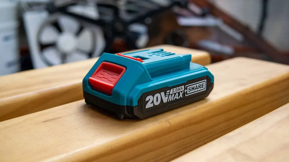 Batterie 20V - 2.0 AH avec fixation universelle