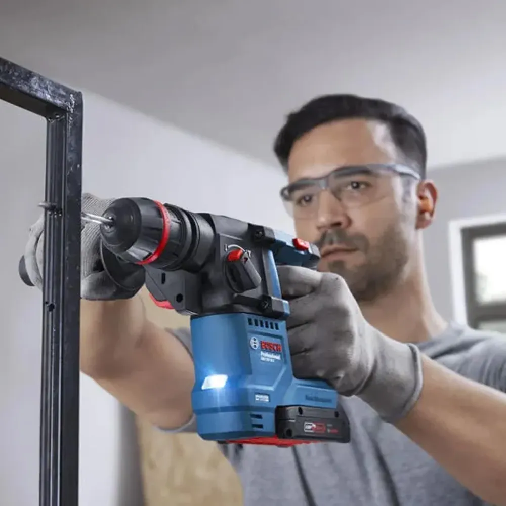 Bosch GBH 18V-18 X Brushless 18V SDS+ Rotary Hammer Drill 1 x 5.0Ah Battery & Charger
