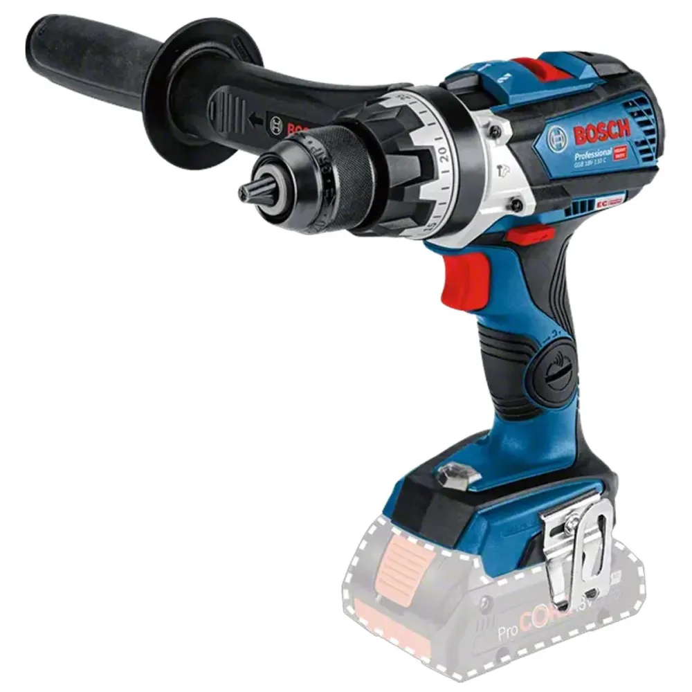 Bosch GSB 18V-110 C 18V Brushless Combi Drill 1 x 5.0Ah Battery & Charger