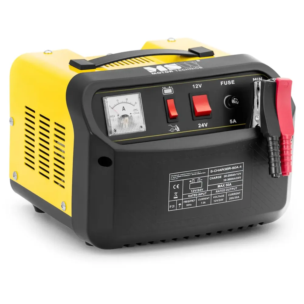 Chargeur de batterie de voiture soutient au démarrage 12 / 24 v 45 14_0008593