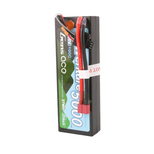 Gens Ace 5000mAh 2S1P 7.4V HardCase G-Tech Adventure Lipo Battery Pack 24# Deans Plug GEA502S10DGT