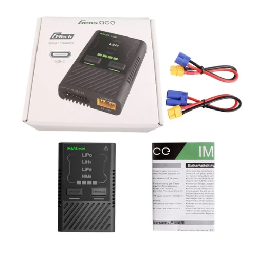 Gens Ace IMars Portatif G-Tech 60W RC Battery Charger - Eco Friendly Version GEA60WC2