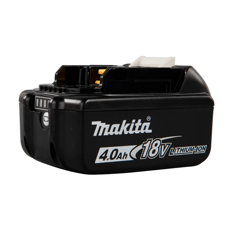 Lot de 2 Batteries MAKITA BL1840B Li-ion 18 V 4,0 Ah avec témoin de charge avec fixation universelle