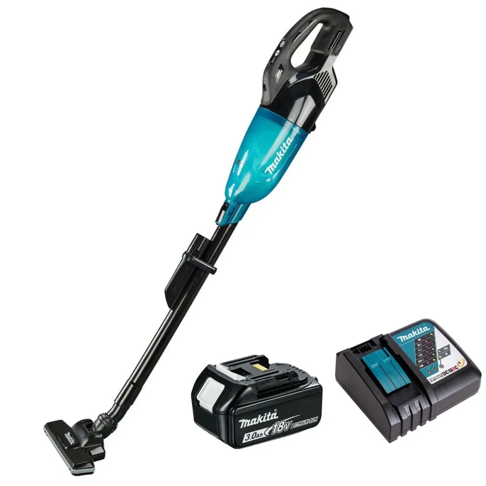 Makita DCL284FZB 18V LXT Brushless Vacuum Cleaner 1 x 3.0Ah Battery & Charger pour stockage extérieur