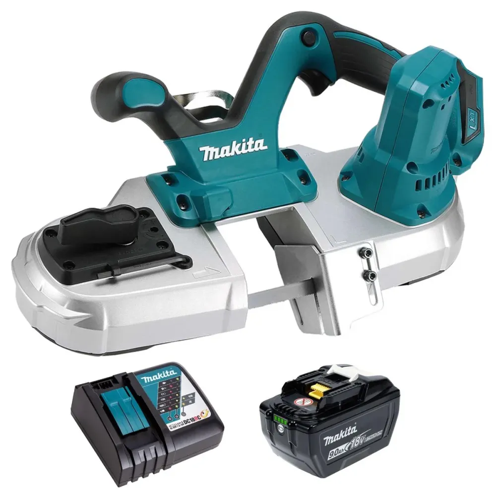 Makita DPB182Z 18V LXT Band Saw 1 x 9.0Ah Battery & Charger