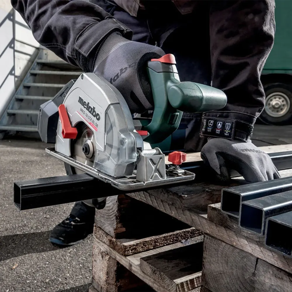 Metabo MKS 18 LTX BL 58 18V Brushless 165mm Circular Saw 1 x 8.0Ah Battery Charger & Metabox