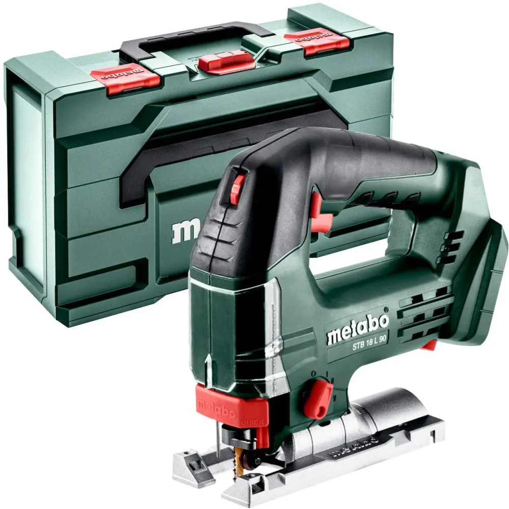Metabo STB 18 L 90 18V Bow Handle Jigsaw 1 x 8.0Ah Battery Charger & Metabox