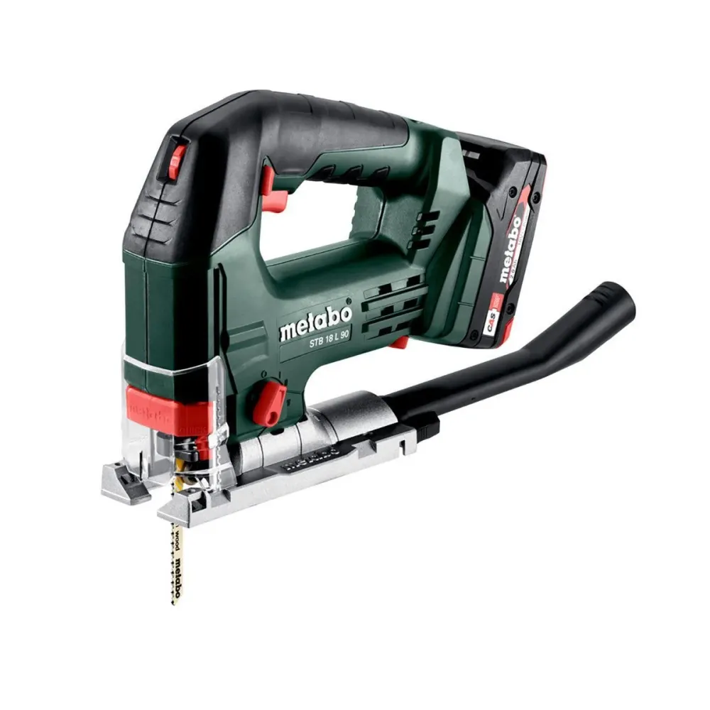 Metabo STB 18 L 90 18V Bow Handle Jigsaw 1 x 8.0Ah Battery Charger & Metabox