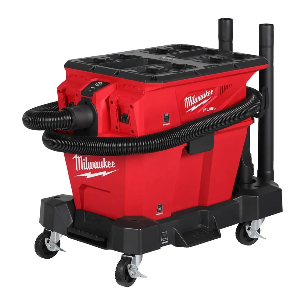 Milwaukee M18F2VC23LG2-0 36V Brushless Wet & Dry Vacuum Cleaner 2 x 5.5Ah Battery & Charger