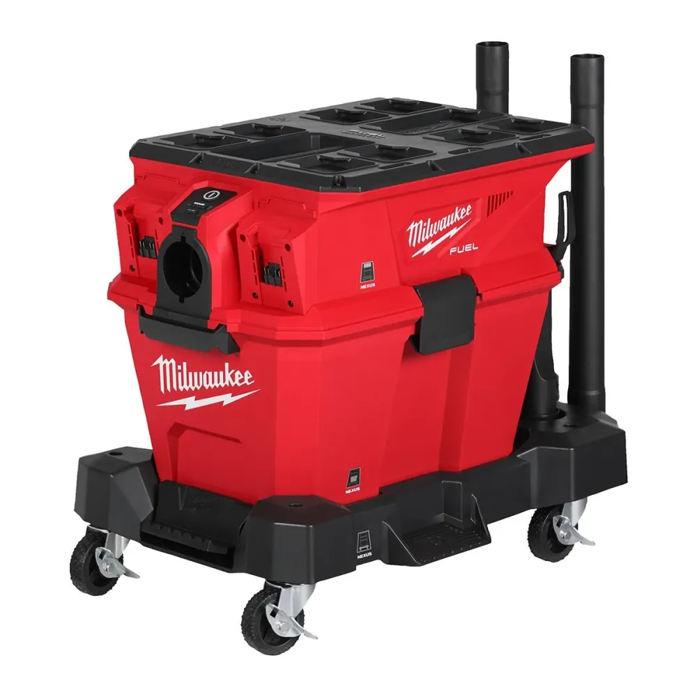 Milwaukee M18F2VC23LG2-0 36V Brushless Wet & Dry Vacuum Cleaner 2 x 5.5Ah Battery & Charger