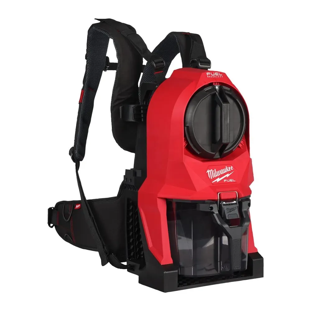 Milwaukee M18FBPV2-0 18V M18 Brushless Backpack Vacuum 1 x 5.0Ah Battery & Charger