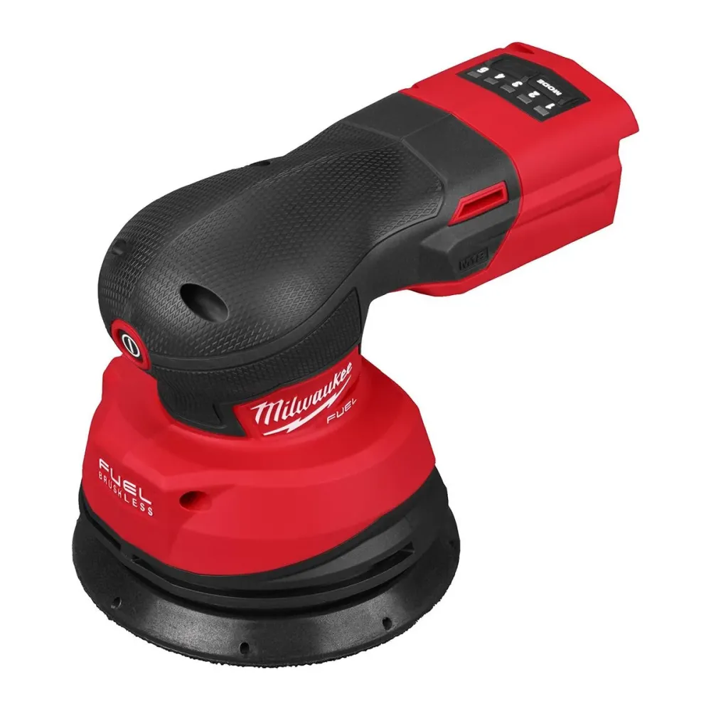 Milwaukee M18FROS125-0X 18V M18 Brushless Random Orbital Sander 1 x 12.0Ah Battery Charger & Case