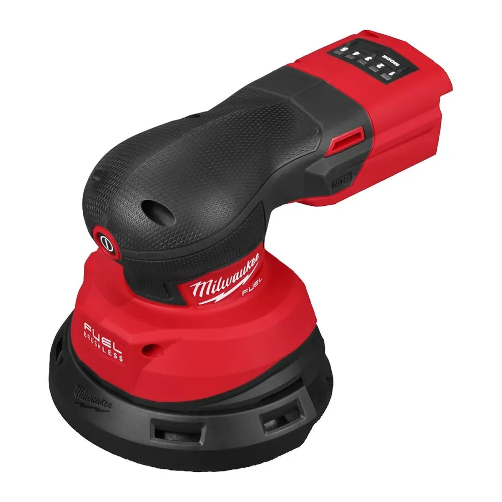 Milwaukee M18FROS125-0X 18V M18 Brushless Random Orbital Sander 1 x 12.0Ah Battery Charger & Case