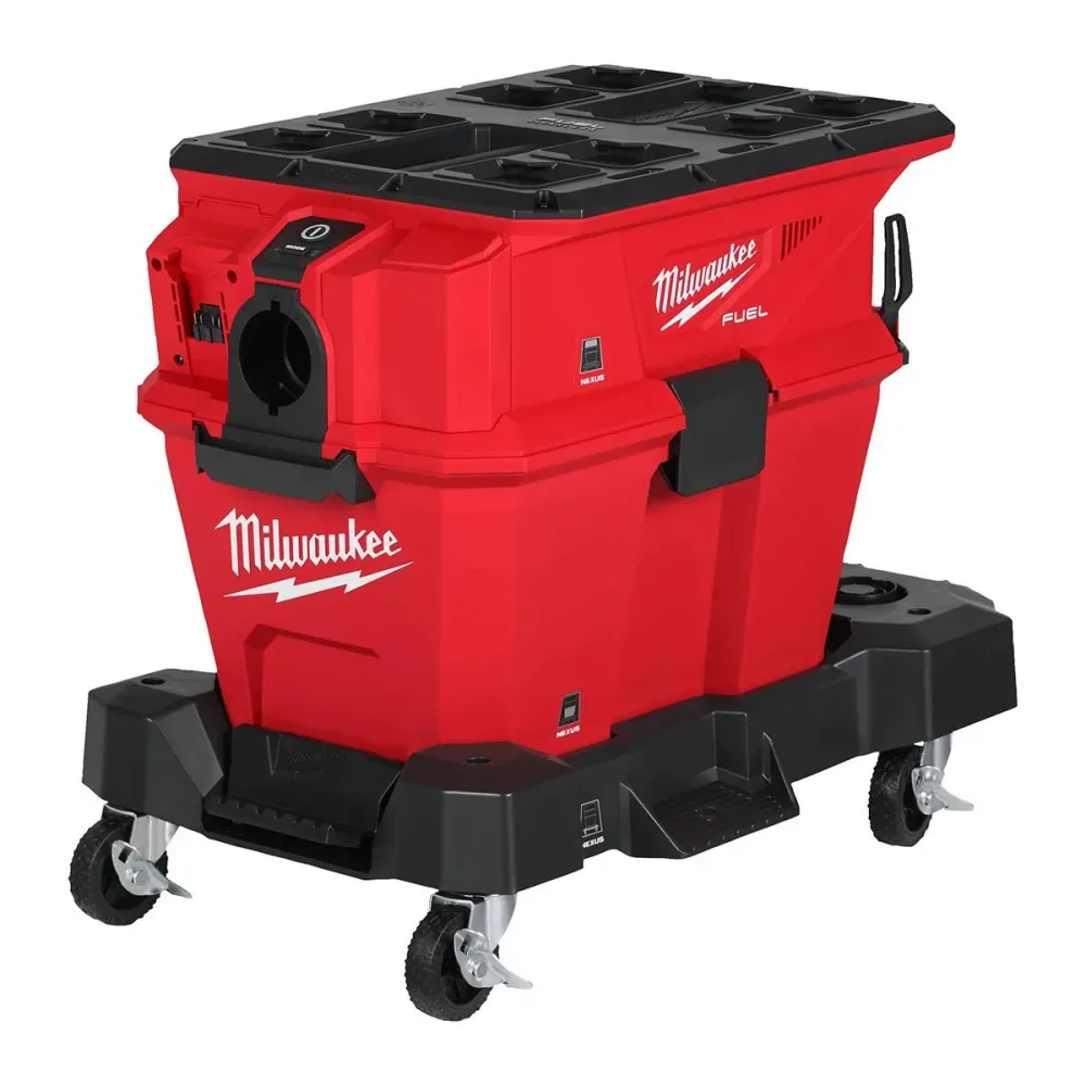 Milwaukee M18FVC23L-0 18V Brushless Wet & Dry Vacuum Cleaner 1 x 12.0Ah Battery & Charger
