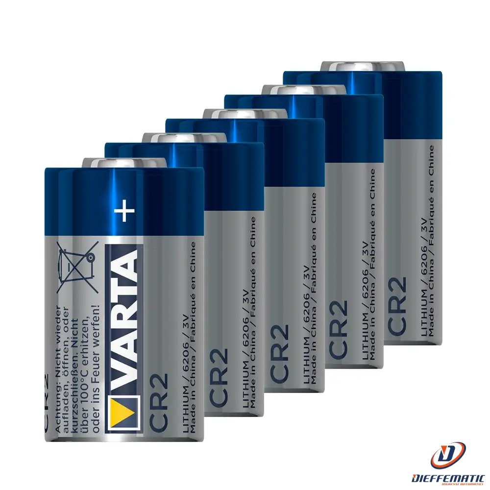 Racing Master Battery Batt-Cr2-B 10 Batterie Al Litio Non Ricaricabili Cr2
