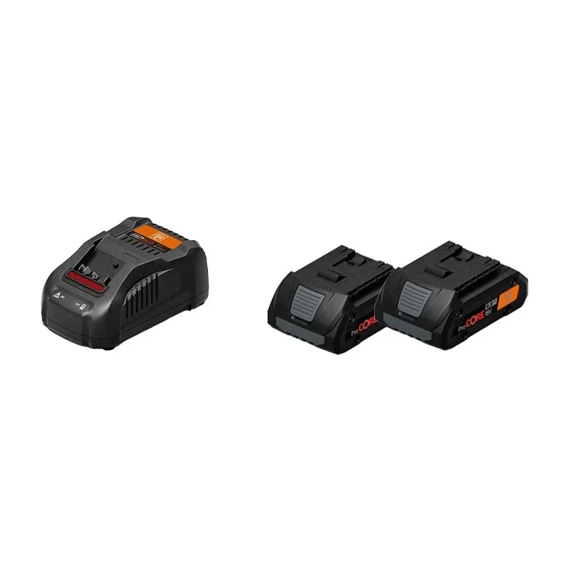 Rétroviseur sport Pack 2 Batteries ProCORE 18V 4AH AS + 1 Chargeur précipité FEIN 92604228010