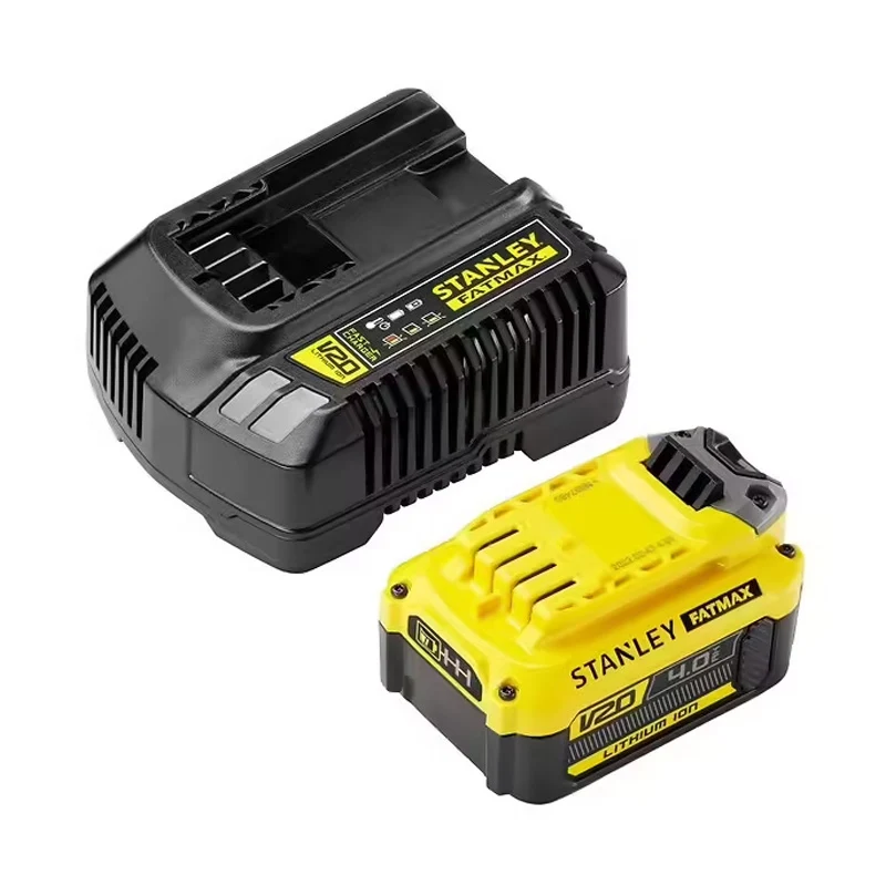 Support GPS moto Starter Kit Chargeur 2 + 1 Batterie 18V 4 Ah - SFMCB14M1-QW STANLEY FATMAX V20