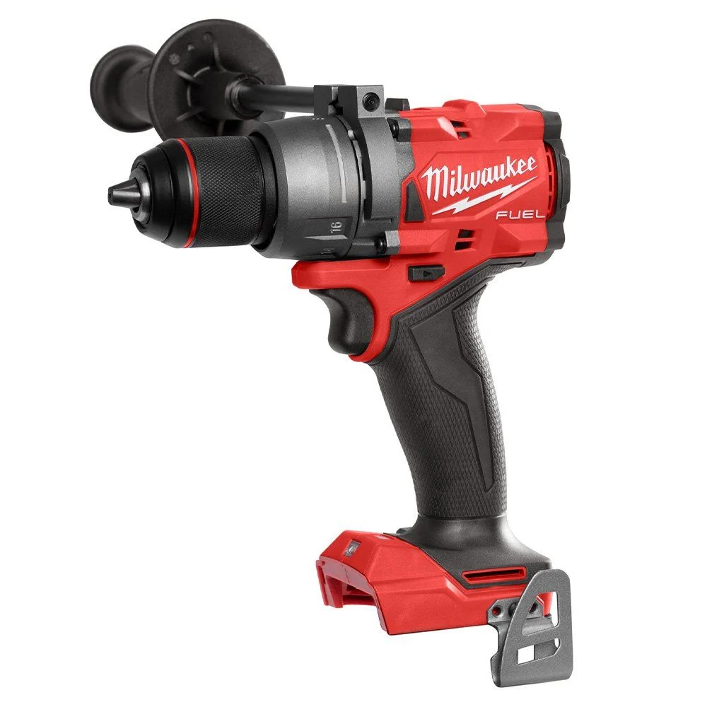 Support smartphone Milwaukee 18V 12 Piece Power Tool Kit 3 x 5.0Ah Battery Charger & Trolley Toolbox