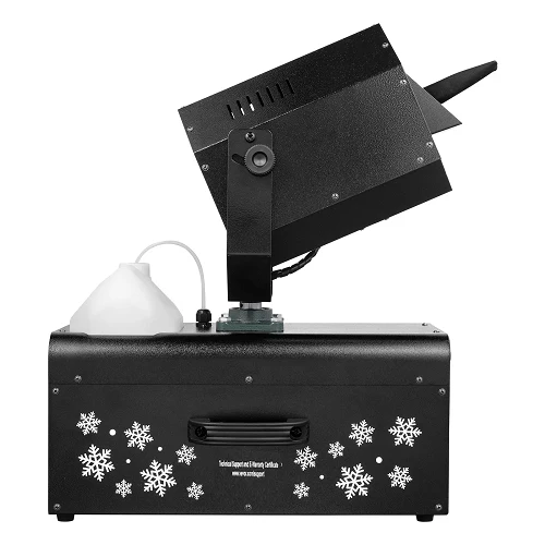 2000W Wireless Remote Swing Snow Making Machine Wireless Remote & Swing Function Noir jais