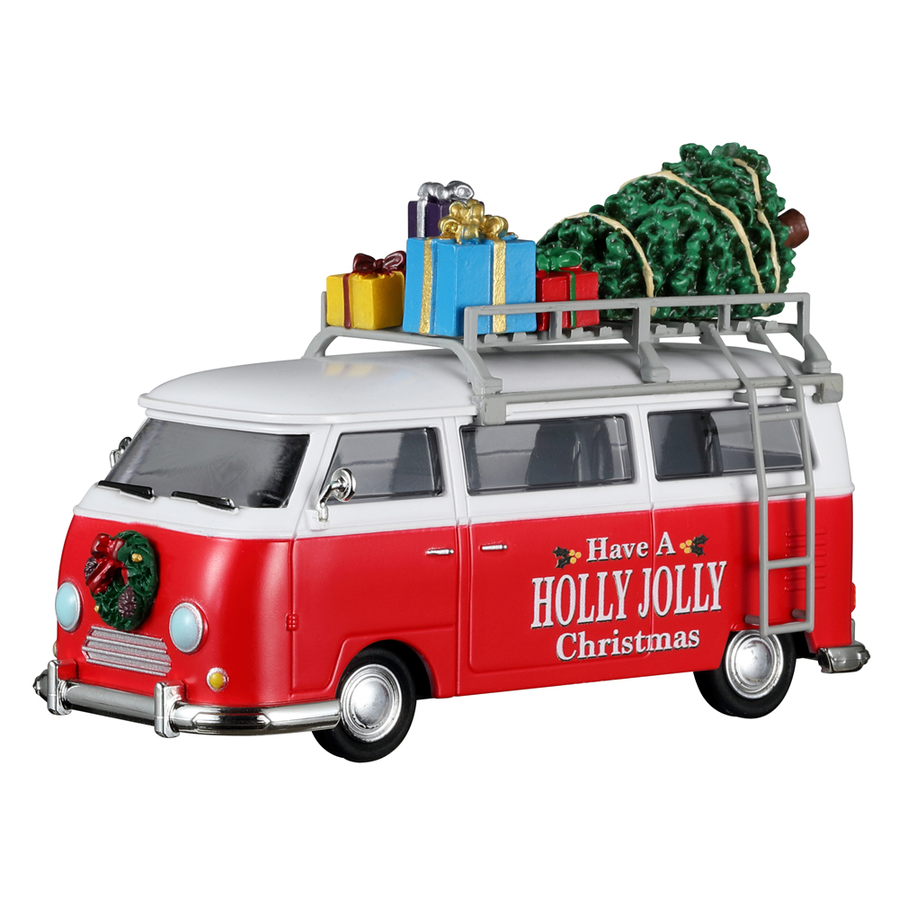 Figurine : Van de Noël en route vers le pôle Nord - H.7,8cm avec garantie 1