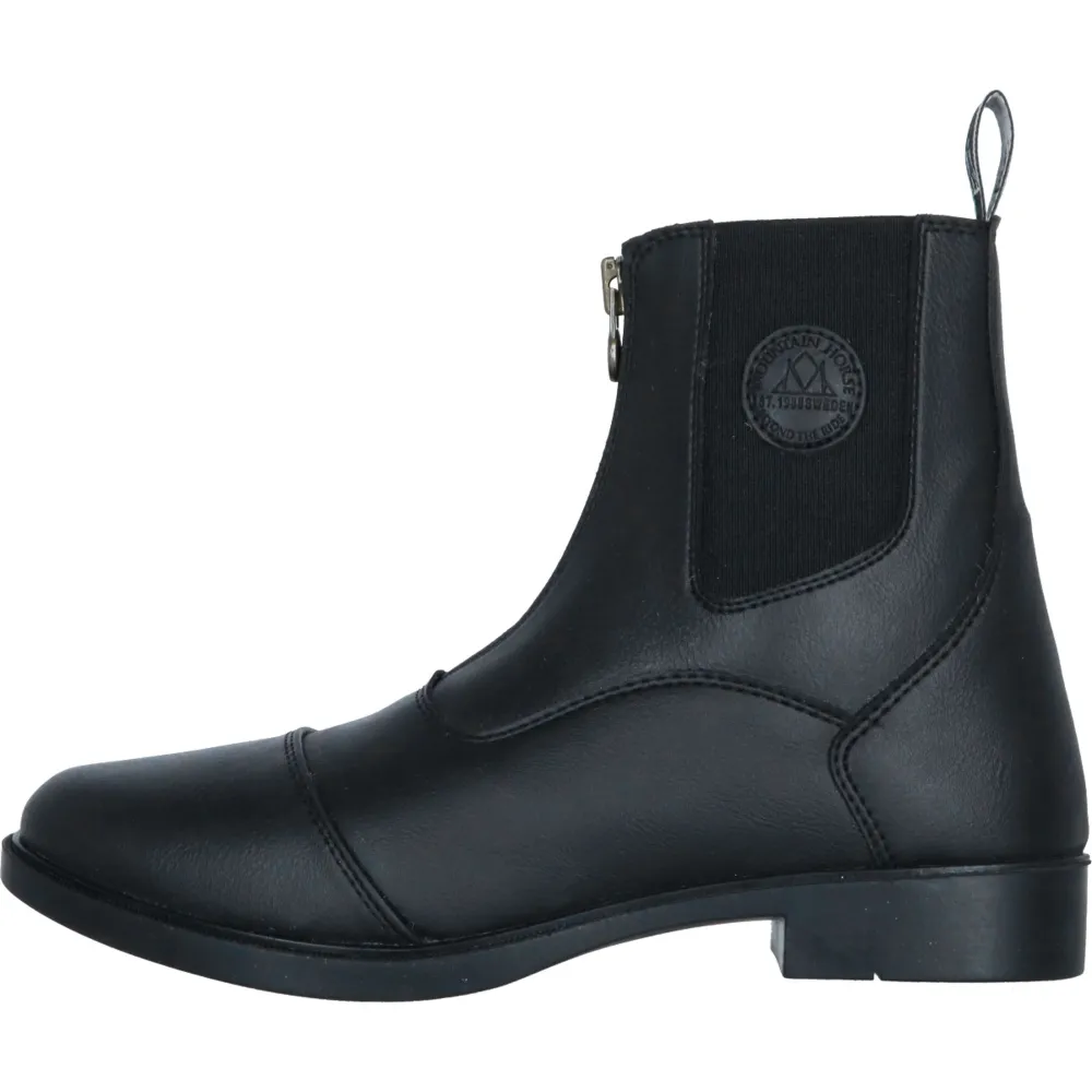 Mountain Horse Jodhpurs Veganza Young Paddock Noir pour toutes saisons