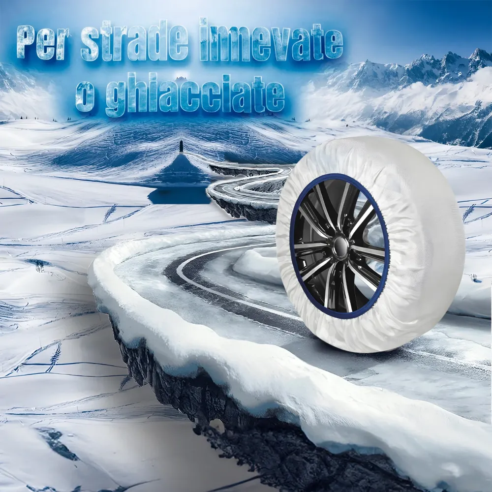 Porte-bagages scooter Calze Da Neve Autocentranti Per Auto