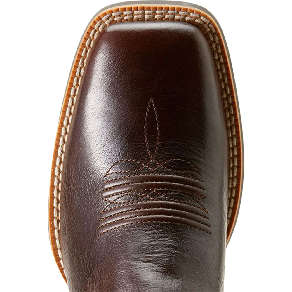 Ariat Bottes Western Gillette AZ Arizona Brown/Marble Café en Polyester renforcé