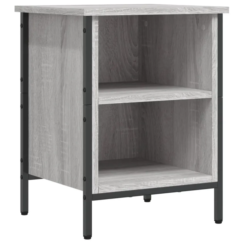 Armoire à chaussures range chaussures rangement meuble entrée couloir salon sonoma 38 x 35 x 50 cm bois d'ingénierie gris...