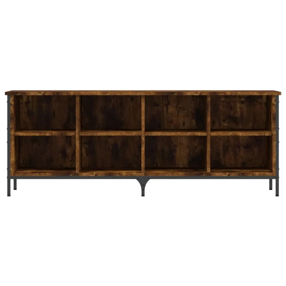 Armoire à chaussures range chaussures rangement meuble entrée couloir salon 131 x 35 x 50 cm bois d'ingénierie brun 02_002...