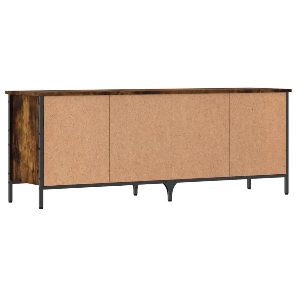 Armoire à chaussures range chaussures rangement meuble entrée couloir salon 131 x 35 x 50 cm bois d'ingénierie brun 02_002...