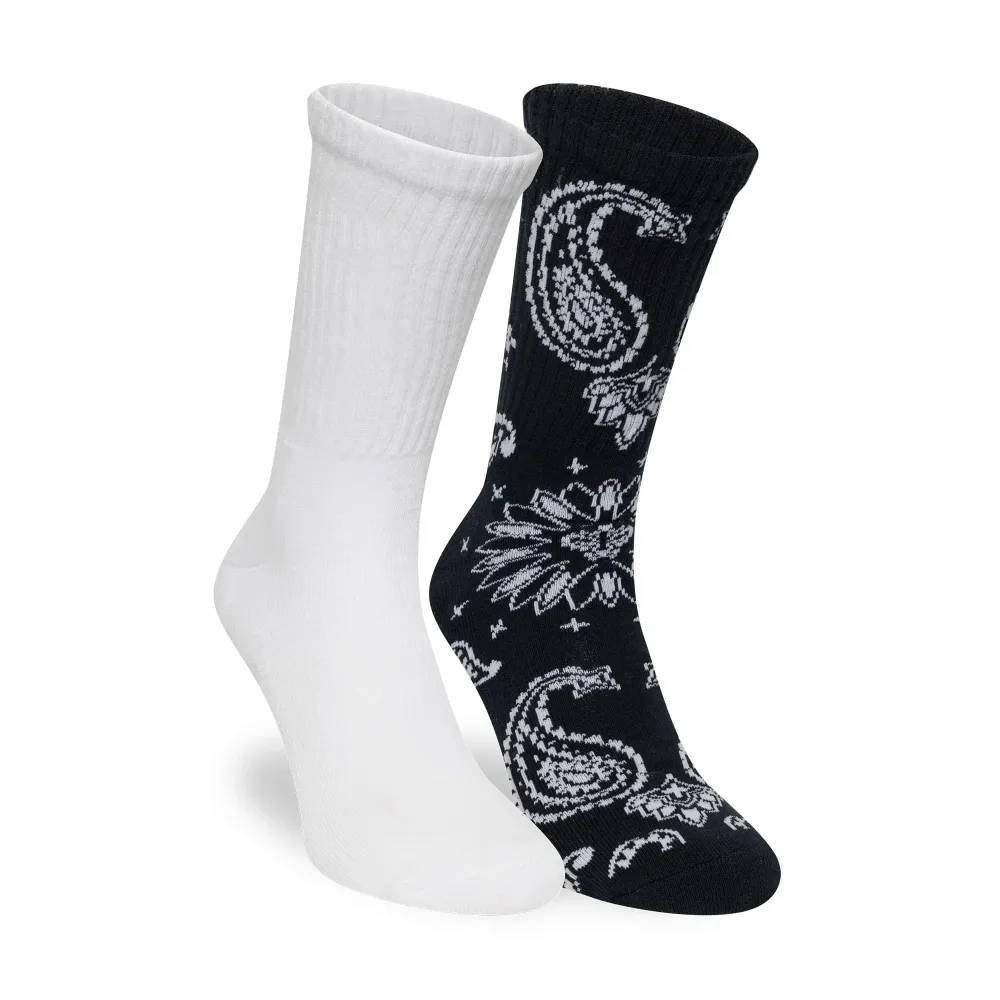 Chaussettes Crew Multi Paisley 2 Pack Récent Era 35