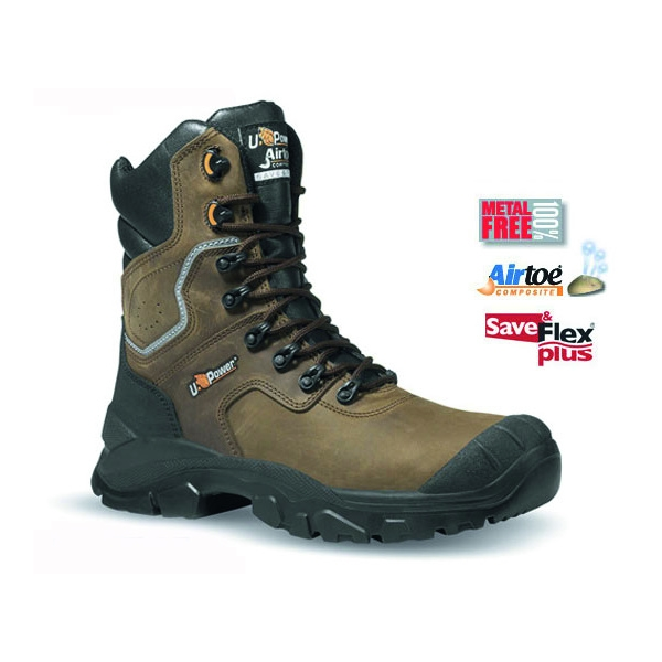 Chaussures hautes marron CALGARY UK S3 - 45 - U POWER