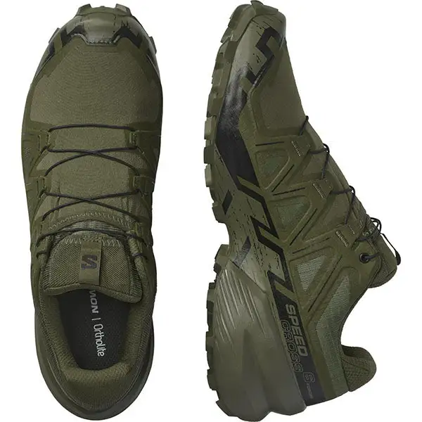 Coffre de rangement Chaussure opérationnelle SPEEDCROSS 6 FORCES, verte