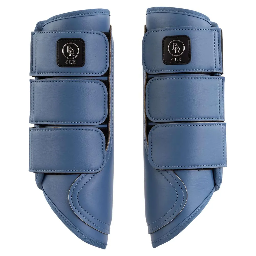 BR Dressage Boots CLX Majestic Moonlight Blue L Moonlight Blue avec Revêtement imperméable