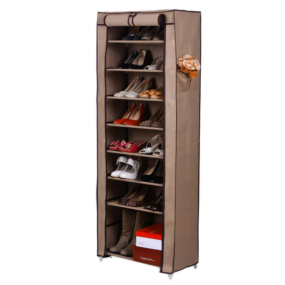 Haute Protection SONGMICS Étagère à chaussures à 10 niveaux