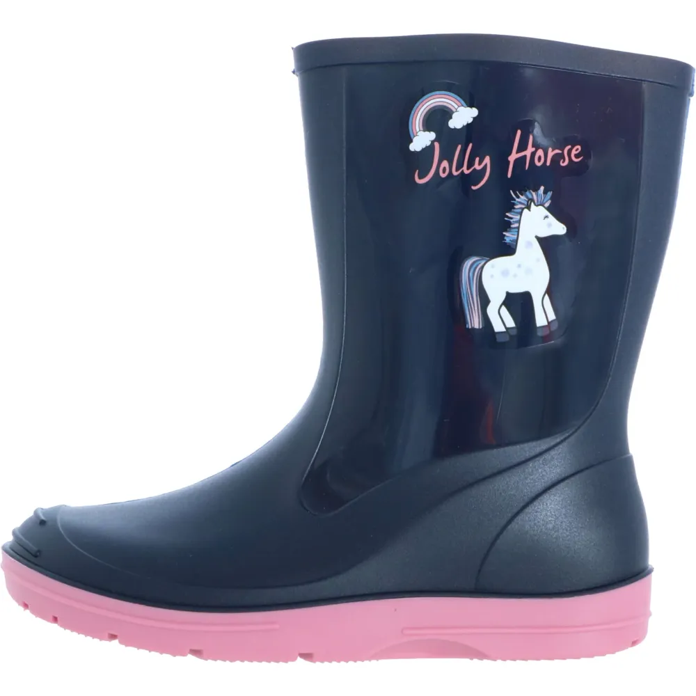 HORKA Bottes de pluie Kids VINYLE Marin