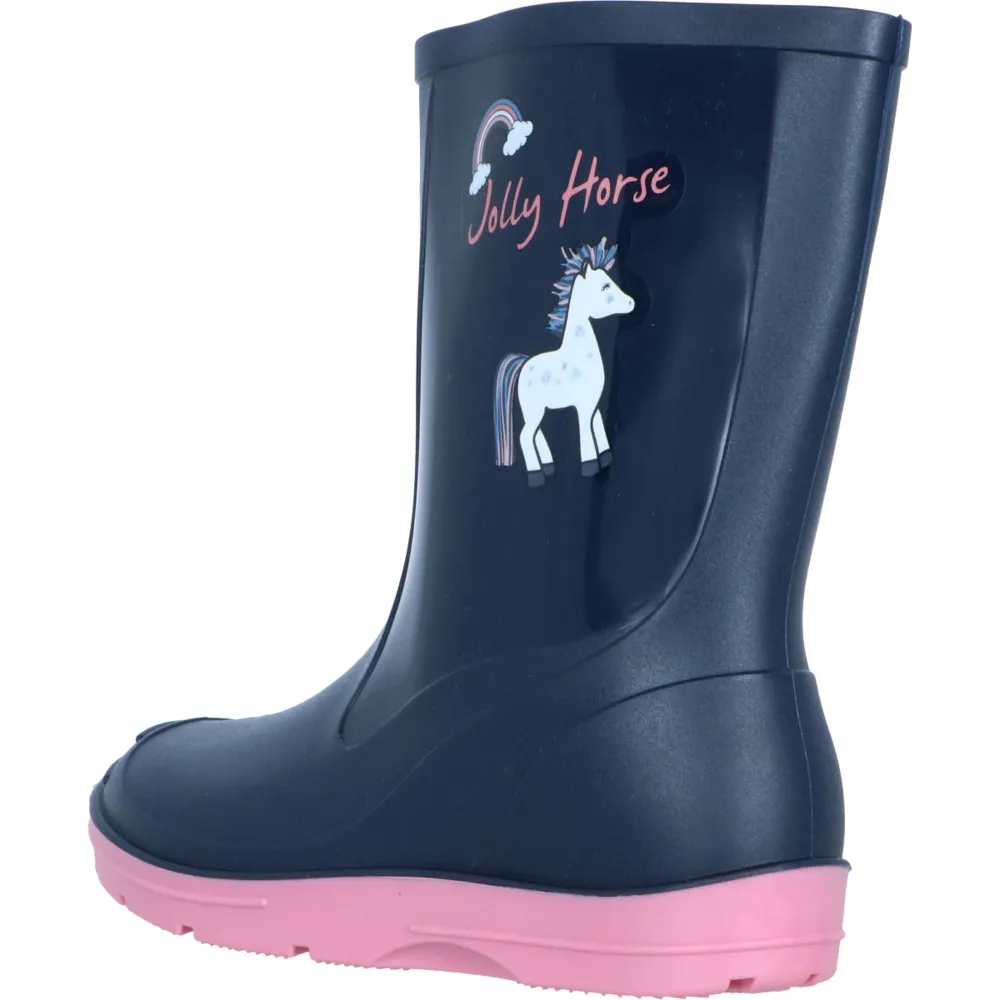 HORKA Bottes de pluie Kids VINYLE Marin