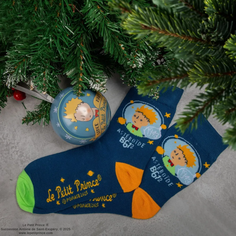 Les Chaussettes Capsule de Vacances du Plus Élancé Voyage du Petit Prince