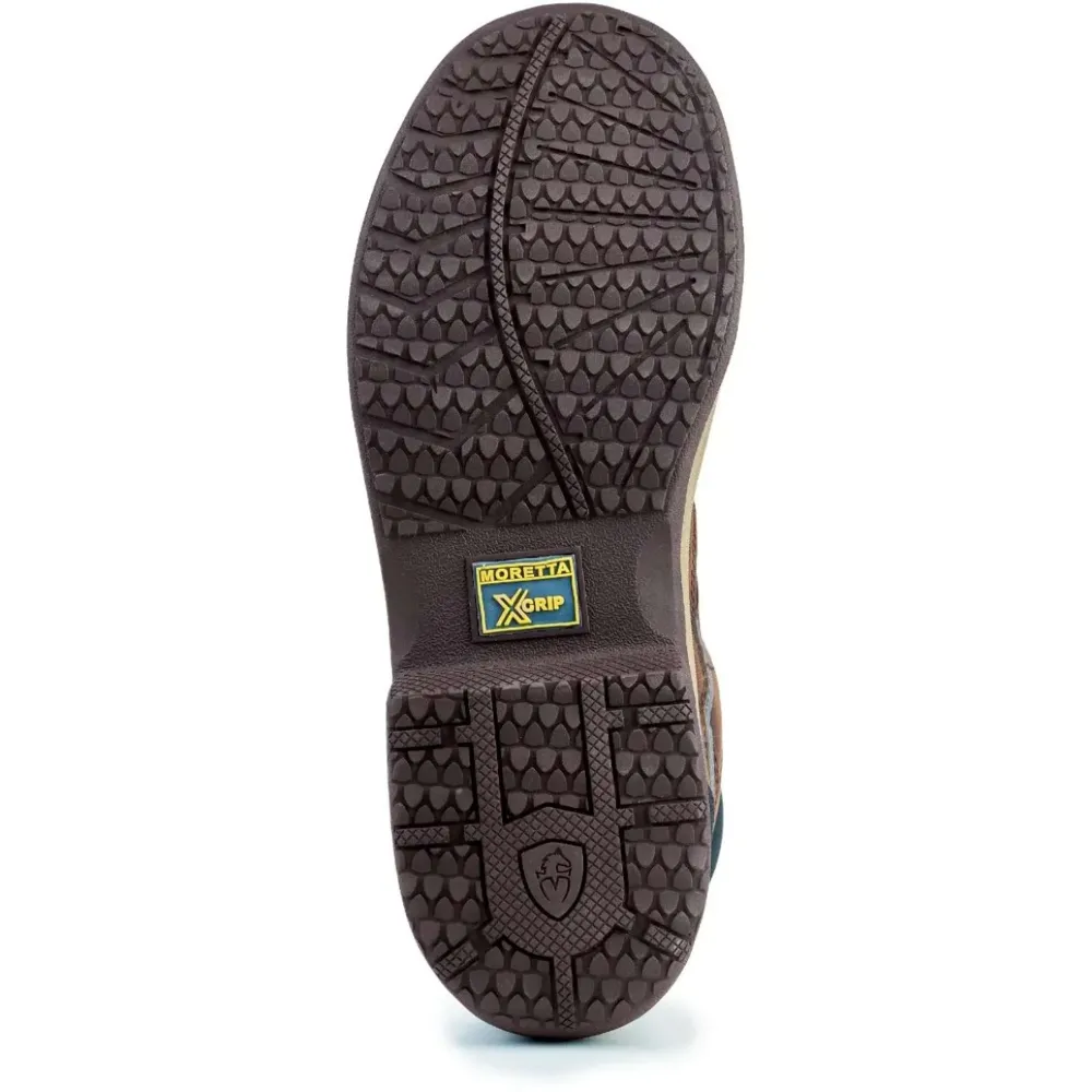 Moretta Chaussures d'Écurie Vittoria Xgrip Marron Facile à installer