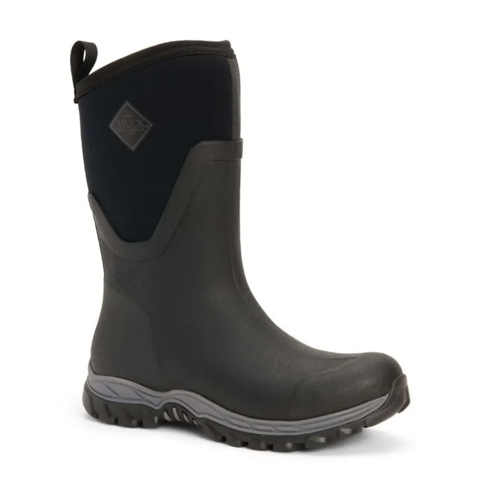 Protection Quad Muck Boot Arctic Sport II Mid Noir/Noir