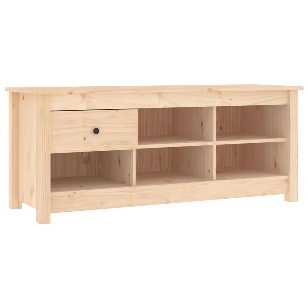 Protection thermique Armoire à chaussures 110x38x45,5 cm Bois de pin massif