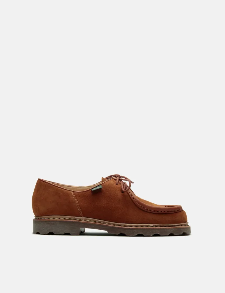 Protection thermique Paraboot Michael Derby Chaussure (Cuir) - Marron