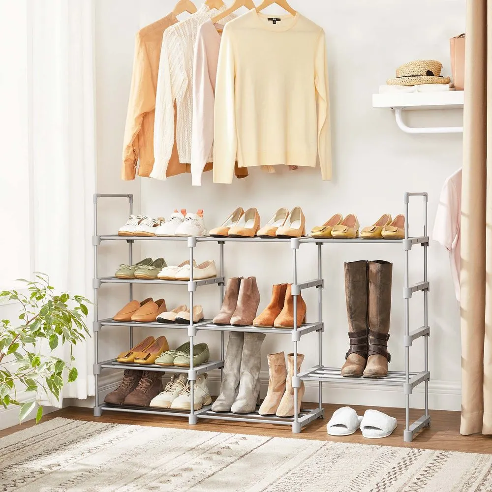 SONGMICS Meuble chaussures 10 niveaux pour Motoneige