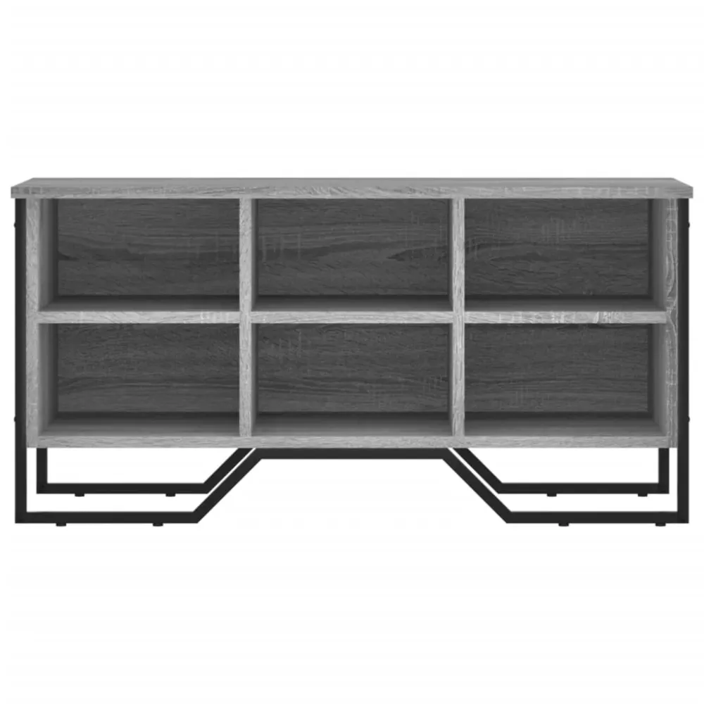 Support de transport Armoire à chaussures range chaussures rangement meuble entrée couloir salon sonoma 90 x 38 x 45,5 cm...
