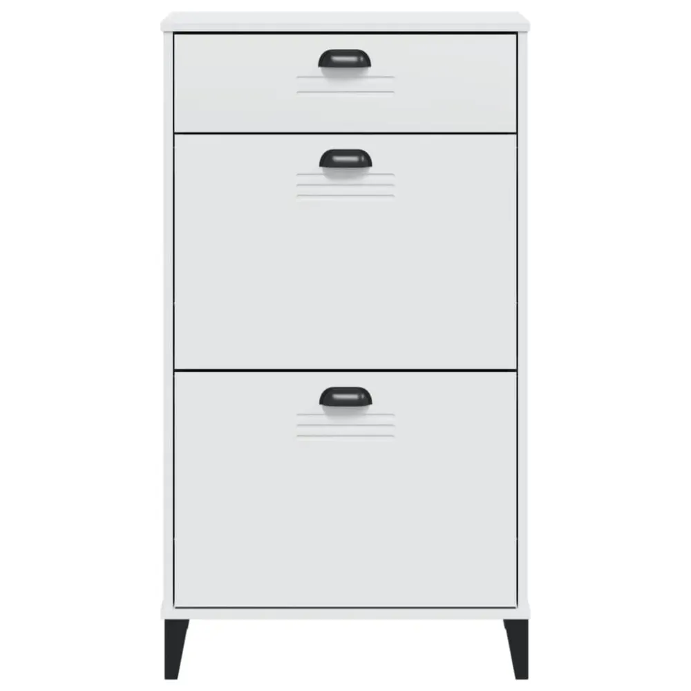 Support de transport Armoire à chaussures range chaussures rangement meuble entrée couloir salon bois d'ingénierie blanc 0...