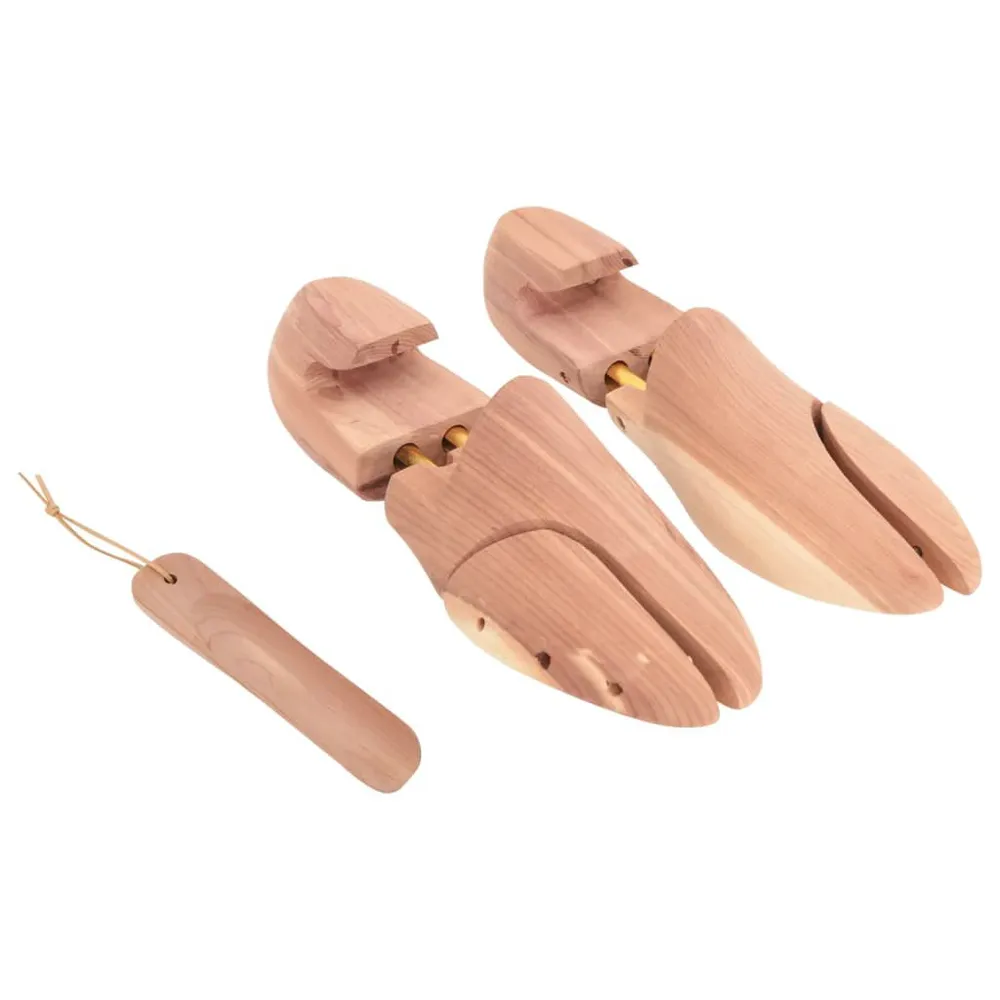 Tendeur de chaussures avec chausse-pied EU 36-37 bois de cèdre pour Motoneige