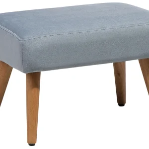 Tissu doux Footstool Grey TAKOMA